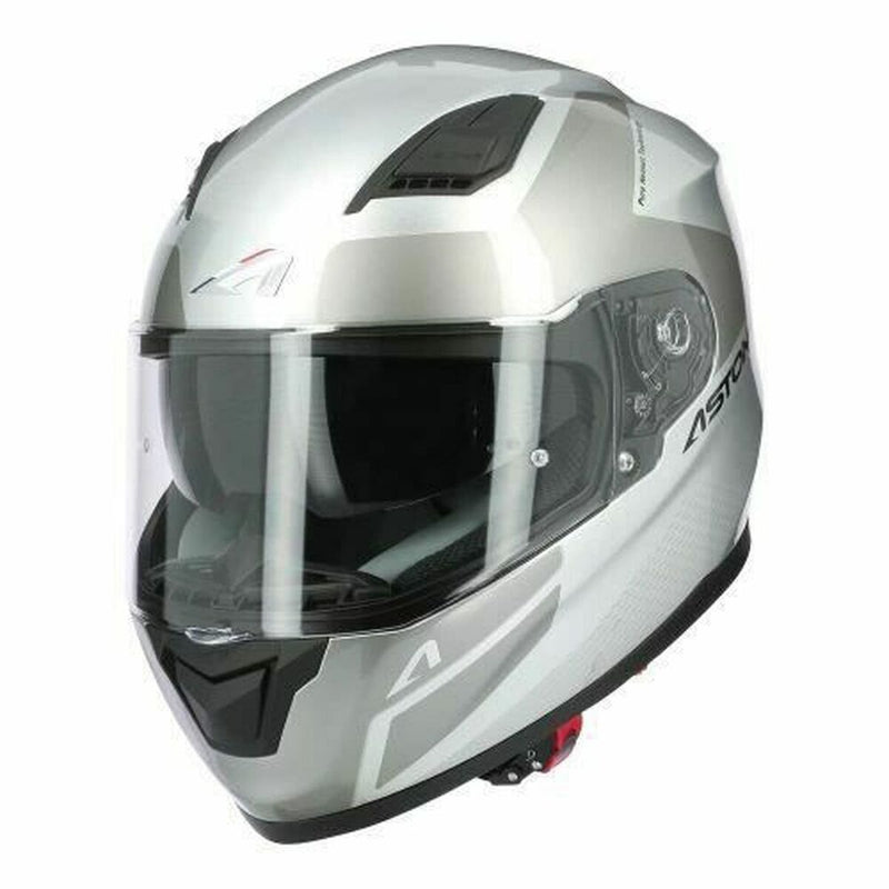 Full Face Helmet Astone Helmets GT900 Silver