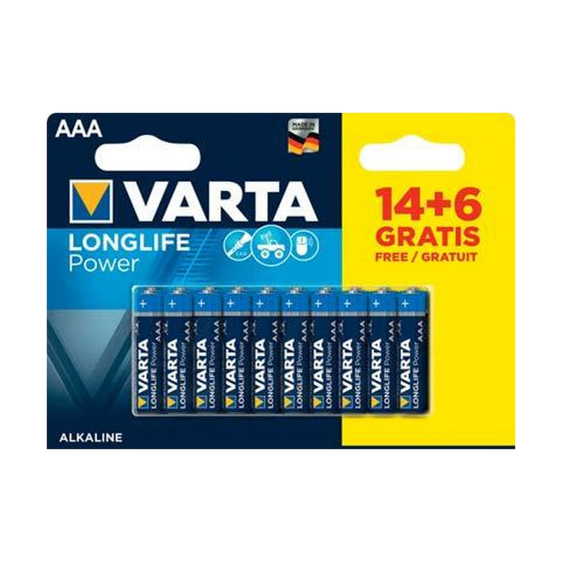 Batterijen Varta Longlife Power (20 Onderdelen)