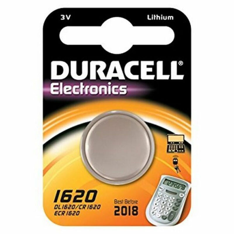 Lithium Knoopcel Batterij DURACELL CR1620 3V