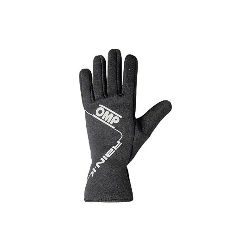 Men's Driving Gloves OMP Rain K Black