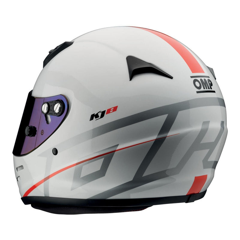 Helmet OMP KJ8 EVO CMR White