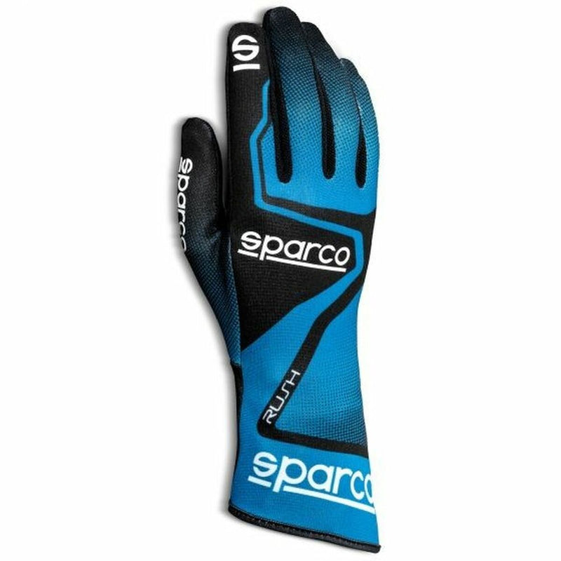 Karting Gloves Sparco RUSH Blue Blue/Black Size 11 (L)