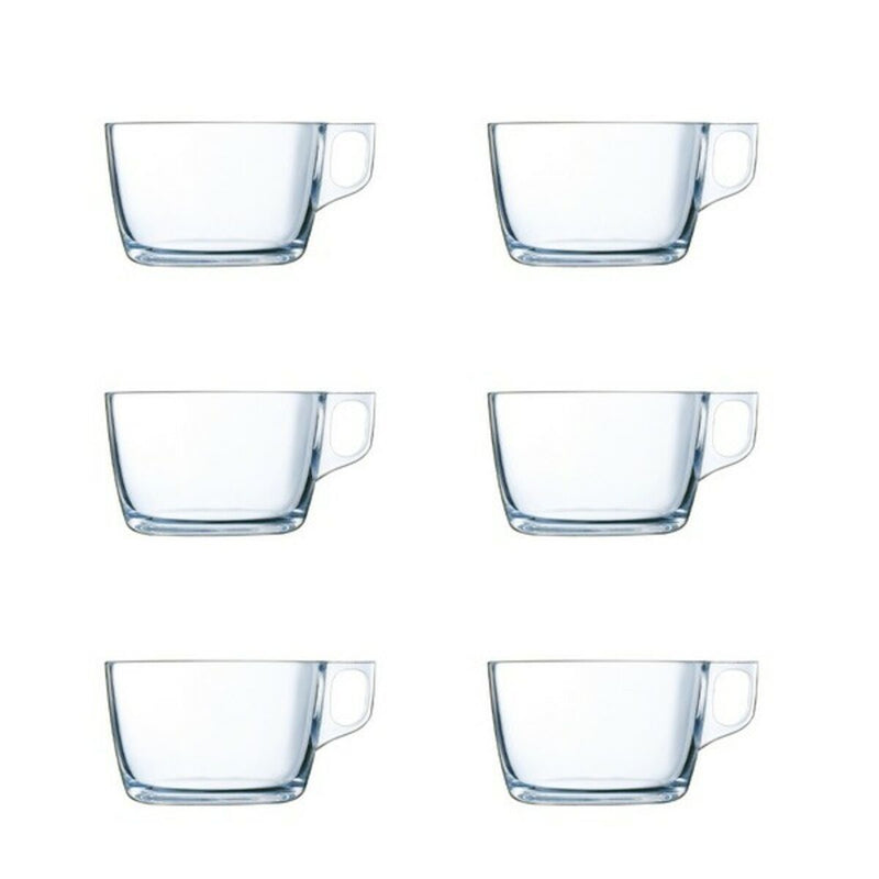 Set of Mugs Luminarc Nuevo Transparent Glass (0,5 L) (6 pcs)