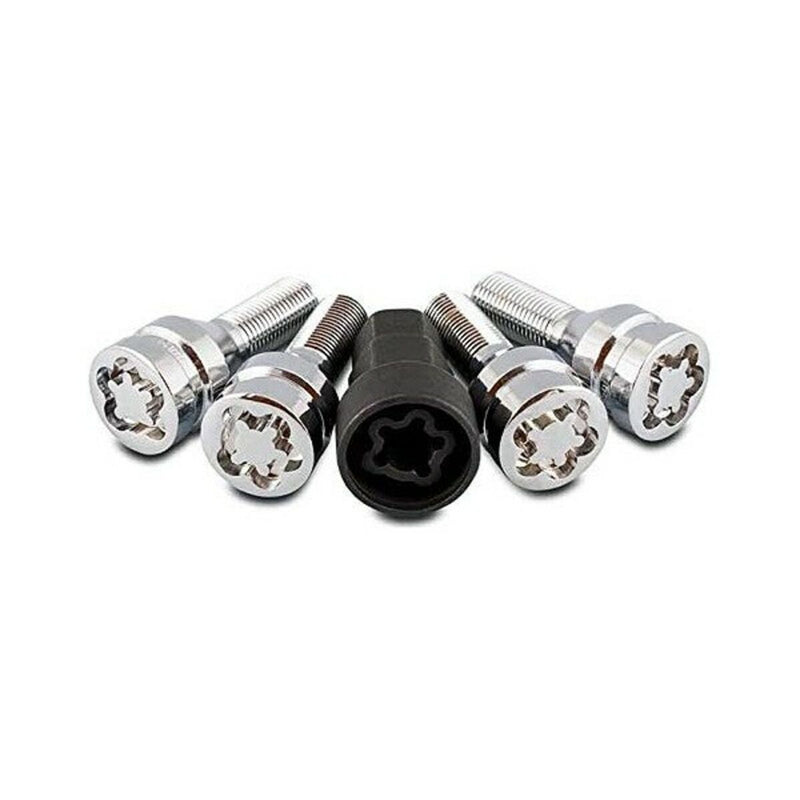 Anti-Theft Screws BC Corona 14X150 L27 17/19 Silver (4 uds)