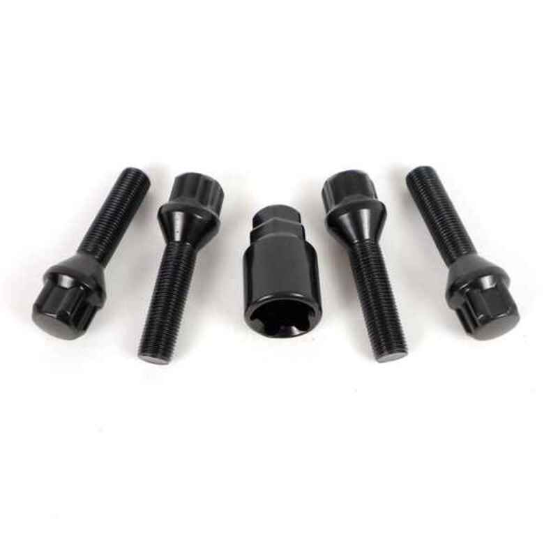 Anti-Theft Screws OMP OMPS09851201 M12 x 1,25 4 uds Black