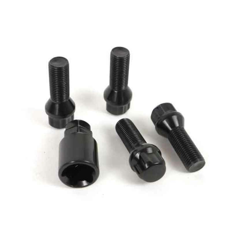 Anti-Theft Screws OMP OMPS09861201 M12 x 1,50 4 uds Black