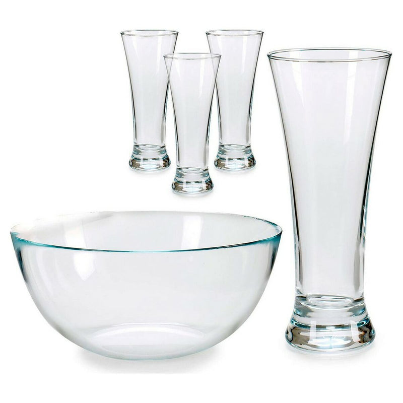 Appetizer Set 60 ml Transparent Glass 5 (5 Pieces) (22 x 28 x 22 cm)