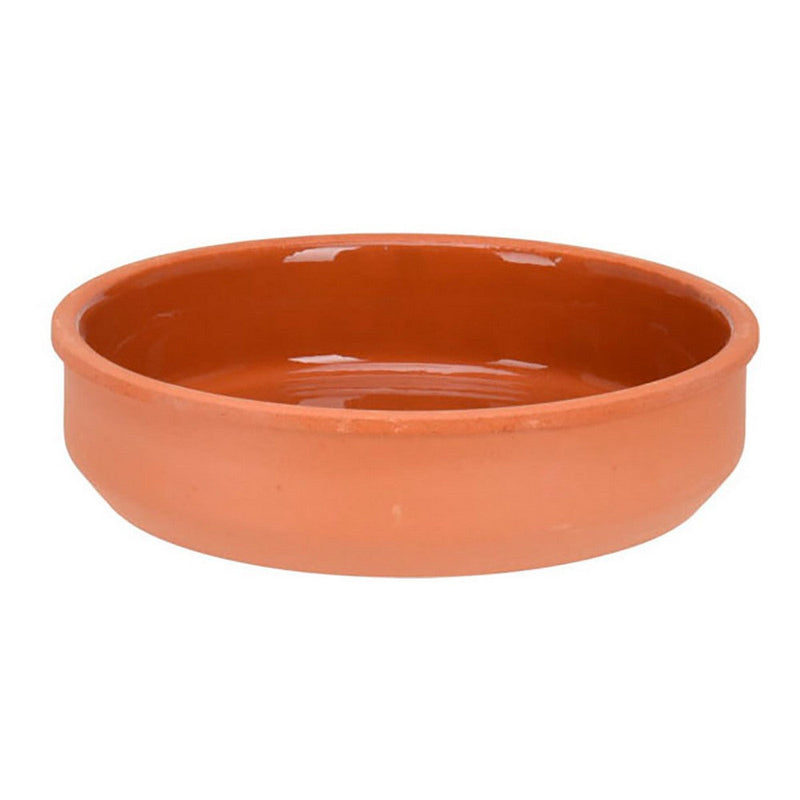 Appetizer Set Excellent Houseware Saucepan Terracotta Baked clay (Ø 15,5 x 3,8 cm) (450 ml) (2 Pieces)