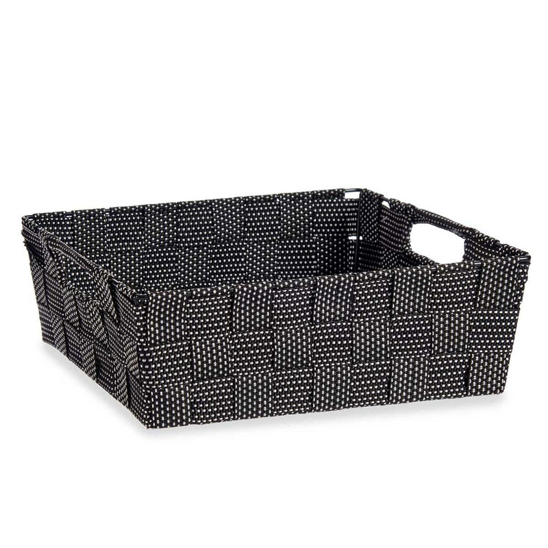 Basket Braiding Black 3 L (23 x 8 x 27 cm) (48 Units)