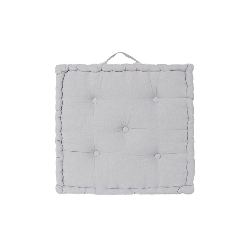 Cushion DKD Home Decor Multicolour Floor Polyester Cotton (60 x 60 x 13 cm) (3 Units)