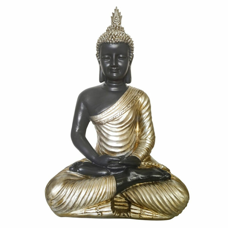 Decorative Figure DKD Home Decor Golden Buddha Resin (31 x 22 x 49 cm)