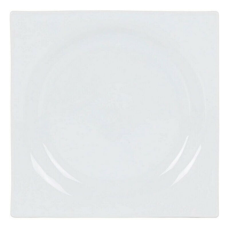 Flat plate Zen Porcelain White (24 x 24 x 2,5 cm)