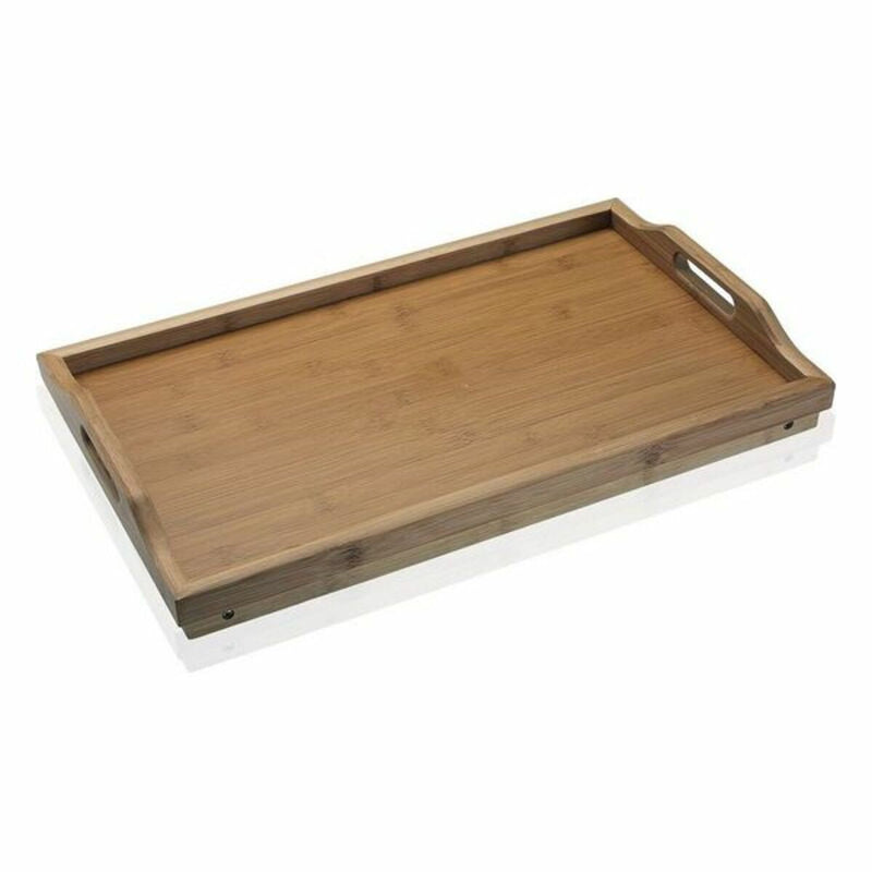 Folding Tray for Bed Versa Wood Bamboo (30 x 23 x 50 cm)