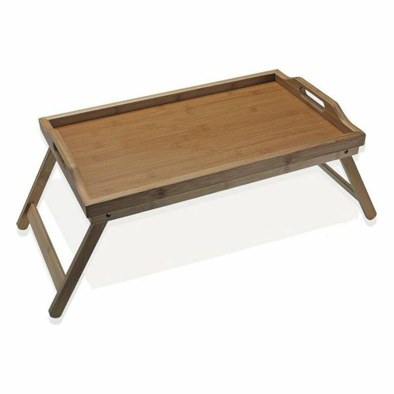 Folding Tray for Bed Versa Wood Bamboo (30 x 23 x 50 cm)
