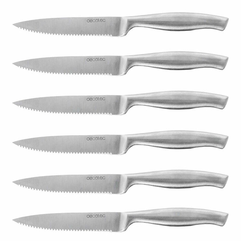 Knife Set Cecotec Stainless steel (6 pcs)