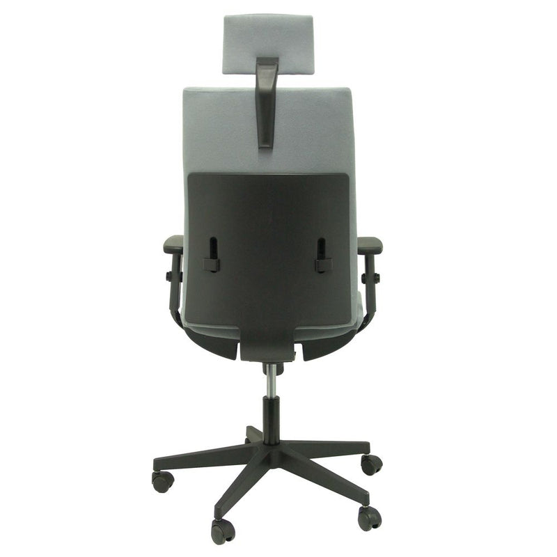 Office Chair with Headrest Almendros P&C B201RFC Grey Polyamide