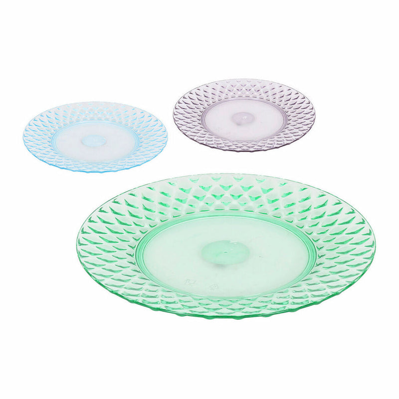 Serving Platter La Mediterránea Diamond Circular polystyrene (30 cm) (Ø 30 cm)