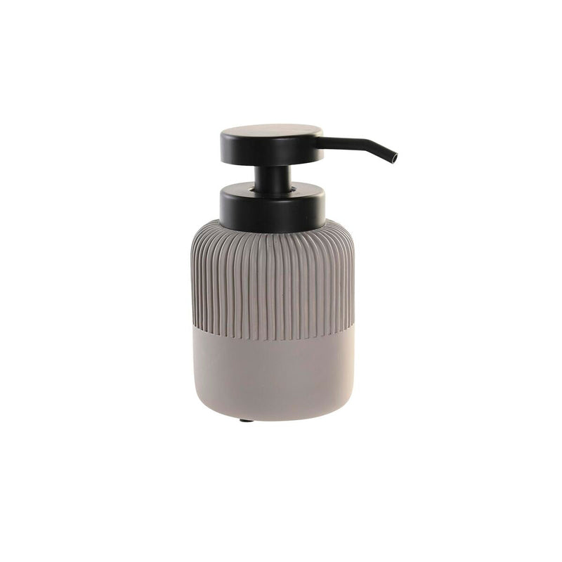 Soap Dispenser DKD Home Decor Cement PP (7 x 7 x 15 cm)