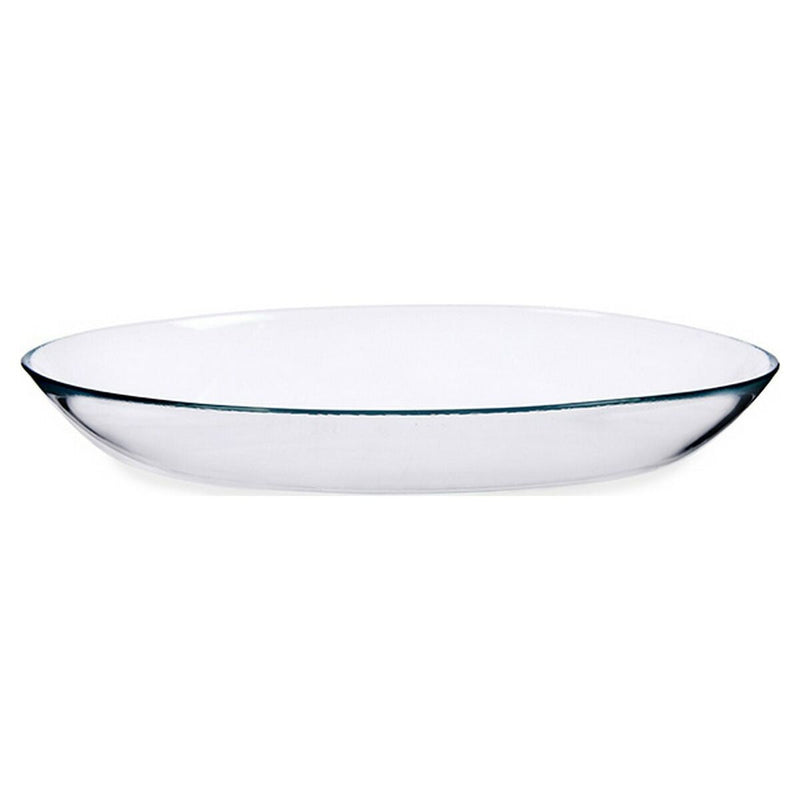 Tray Oval Glass (25 x 19 cm)