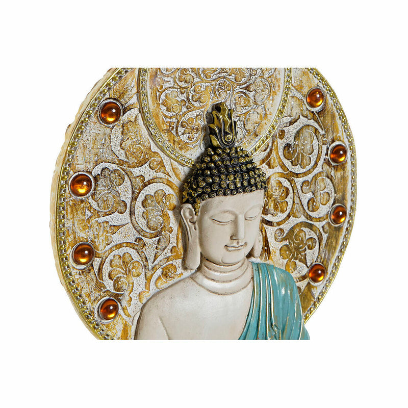 Wall Decoration DKD Home Decor Buddha Resin (20 x 4 x 30.3 cm) (3 pcs)